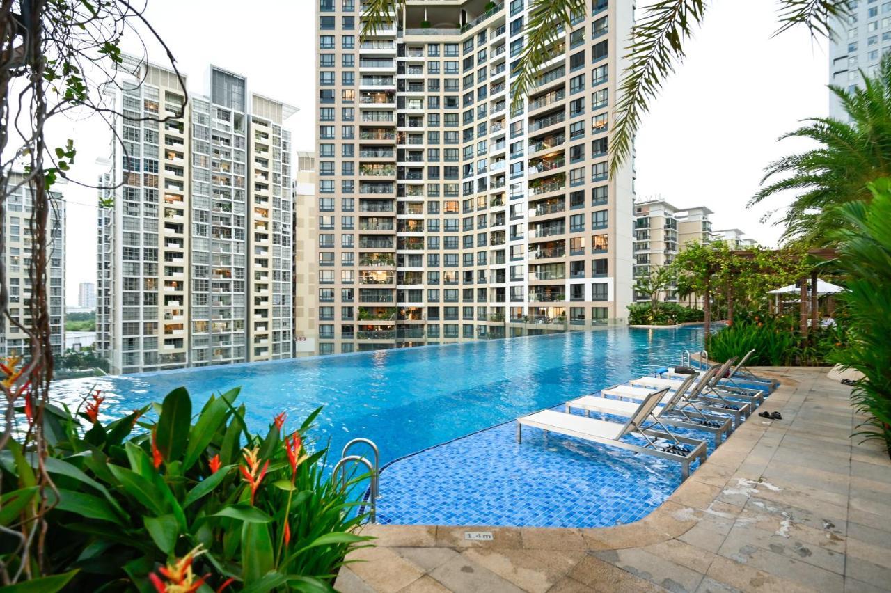 Estella Heights Saigon City View 2Br Apartment & Pool, Ho Či Minovo Město Exteriér fotografie